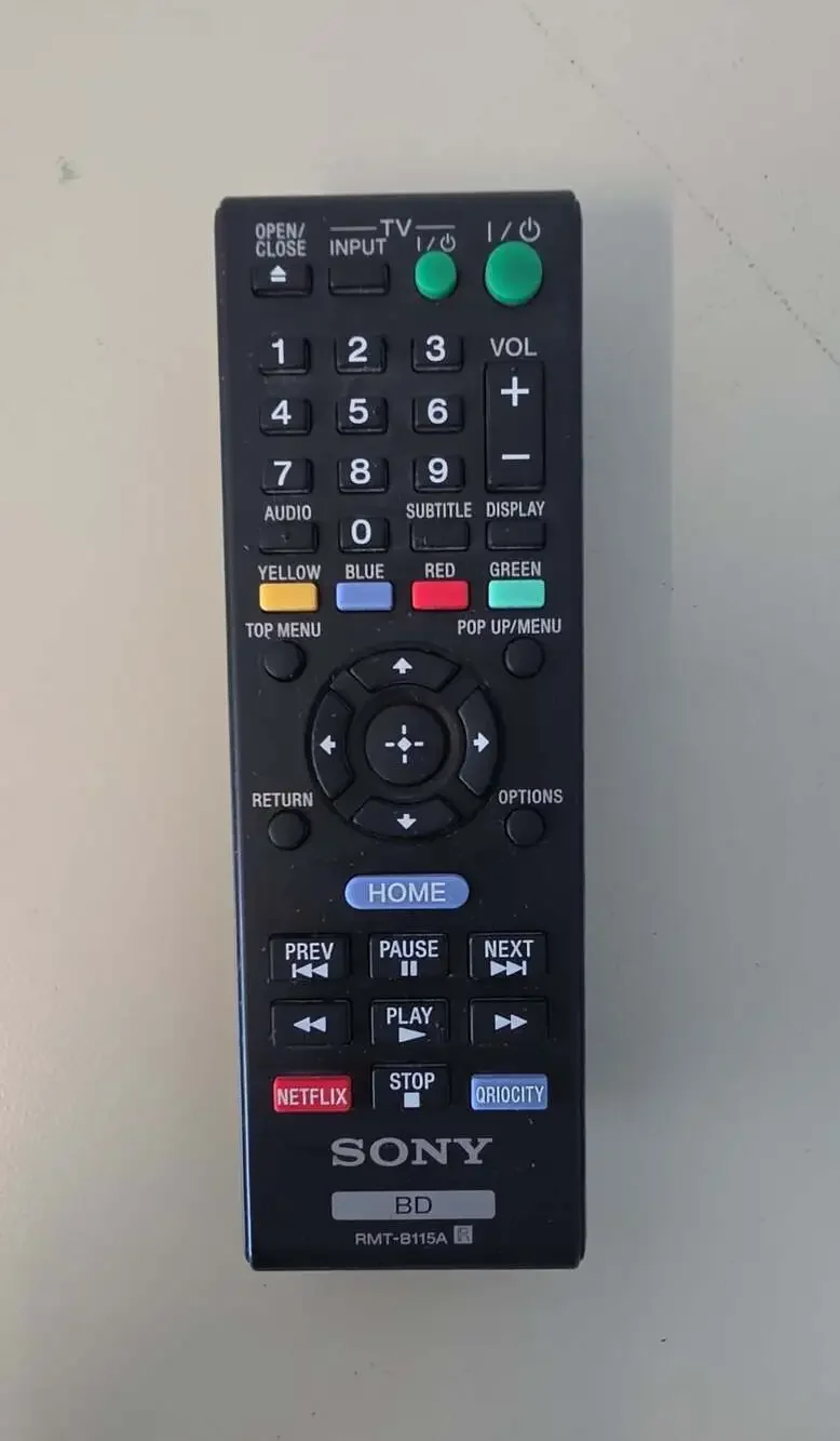 Sony BDP-S580 3D Blu-ray/DVD/CD Player with Remote (no backing) Tested & Works!
